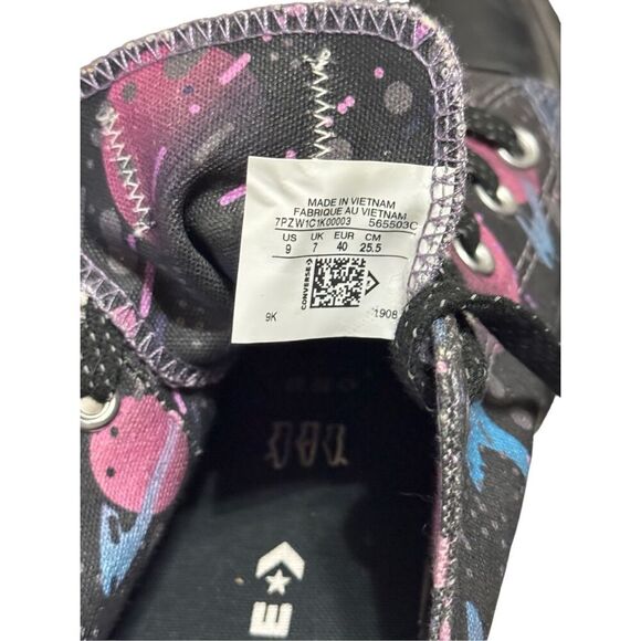 Converse CTAS Platform Galaxy Moon Phase Sneakers Woman’s 9 All Star - Picture 9 of 10